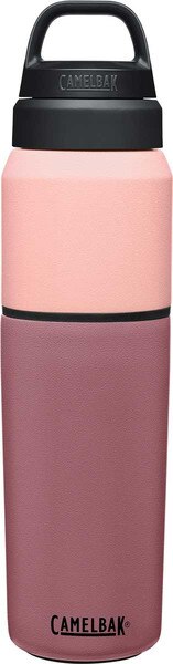 CamelBak MultiBev 22oz Bottle and 16oz Cup in Terracotta Rose and Camellia Pink